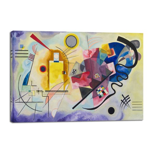 Yellow red blue - 1925, by
