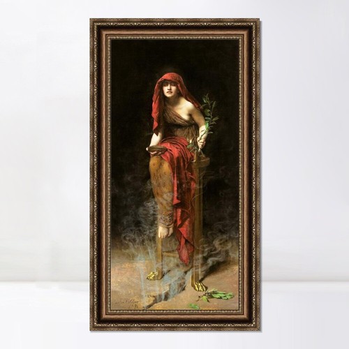 Framed canvas art oracle - art, of