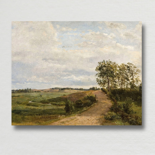 1800s country path landscape - 1800s,